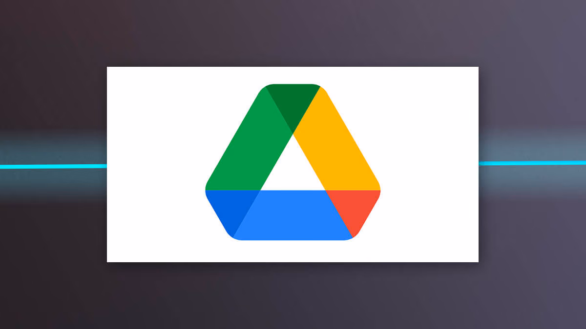 Google Drive logo on a white background.